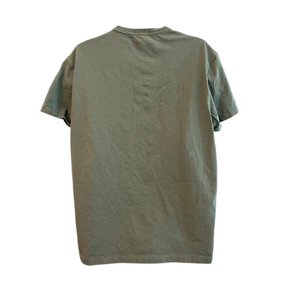 Polo by Ralph Lauren Cursive Embroidered Spellout Mens Large T Shirt Green - Picture 3 of 6